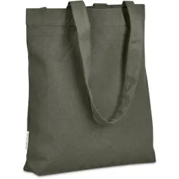 Okiyo Kyanbasu Recycled Canvas Shopper Military Green Close Up